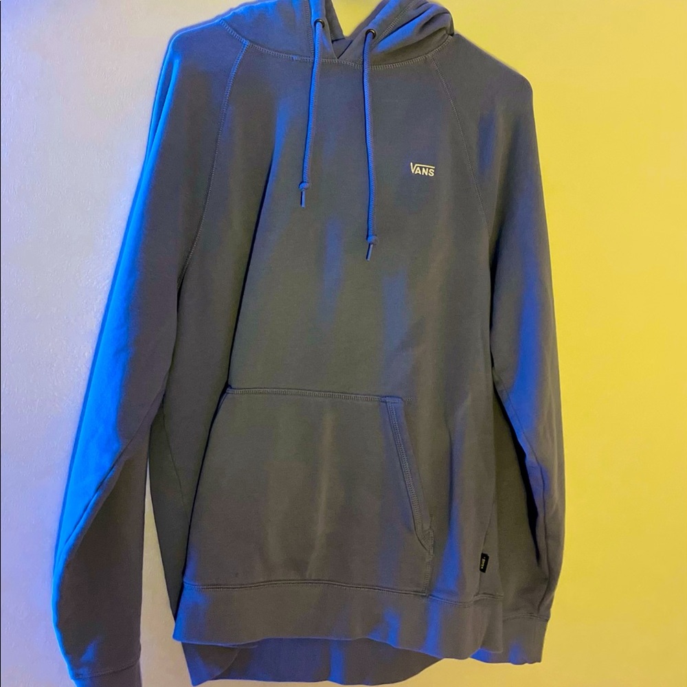 Vans light blue hoodie